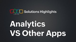 Zoho Analytics How It Compares To Other Apps [upl. by Merci137]