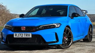 2023 Honda Civic TypeR review Is this the last solely petrolpowered TypeR also the best [upl. by Illehs]