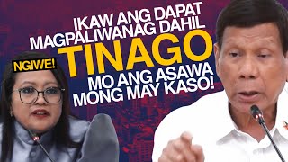 quotAtleast si PDU30 hindi NAGTAGO eh lKAW bakit mo TlNAGO ang ASAWA mong may KASONG R4PEquot [upl. by Ailongam311]