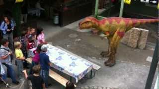 Animanca Dino Rexy besucht das SaurierMuseum und bestaunt die Kinder [upl. by Niaz]