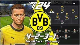 Jurgen Klopps Gegenpressing Borussia Dortmund Juggernaut  Throwback Thursdays  EA FC 24 [upl. by Louella]