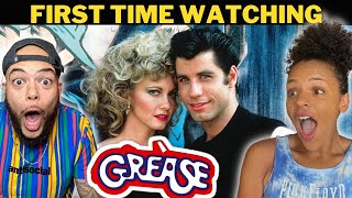 GREASE1978  FIRST TIME WATCHING  MOVIE REACTION HE LOVES IT [upl. by Ettevi]