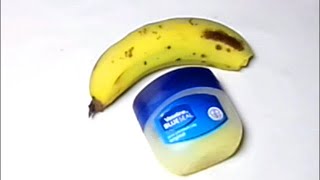 USE BANANA PEEL AND VASELINE TRUST ME YOUR WILL SEE A DIFFERENCE ON YOUR SKIN THE NEXT DAY [upl. by Eustatius]