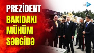 Prezident V “ADEX2024” və “Securex Caspian” sərgiləri ilə tanış olub SON DƏQİQƏ məlumatları [upl. by Hewes]