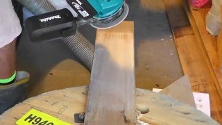 Makita DBO180 18v Random Orbit Sander Quick Review [upl. by Ginder]