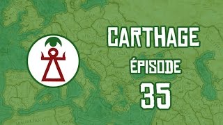 Total War Rome 2 Gameplay Campagne Carthage 35 FR [upl. by Anirhtak]