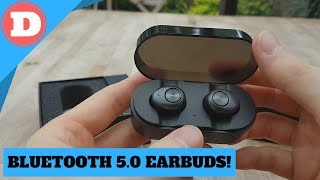 ENACFIRE E18 Wireless Headphones Bluetooth 50  Quick Review [upl. by Enohs]