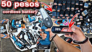 MGA MURANG POWER TOOLS SA DIVISORIA  motovlogph [upl. by Ecenaj119]