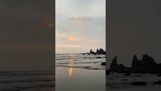 Goa Arambol sunset beach goa whattonext [upl. by Ahsiekram]