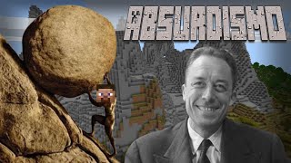 Resumiendo el ABSURDISMO de CAMUS en MINECRAFT [upl. by Ydnim71]