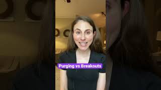 Purging vs Breakouts Shorts [upl. by Dorothy]