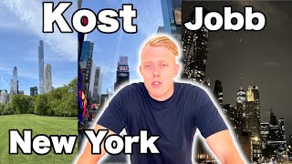 Pratar Kost Jobb amp New York Första Videon på Länge [upl. by Haidabo]