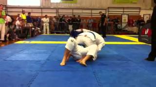 Graeme finneran first fight at nottingham bjj open 2012 [upl. by Aitnahs]