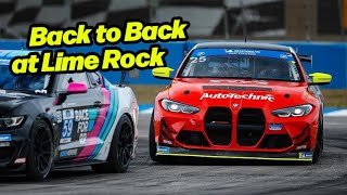 UNSEEN FOOTAGE  LIME ROCK 2024 VP CHALLENGE  DOUBLE WIN DOUBLE POLE TRACK RECORD  LETS GO [upl. by Ttsepmet]