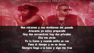 Wisin amp Yandel  Te Deseo Letra [upl. by Aiyotal]