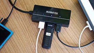 Avantek 3Port USB Hub  Review [upl. by Lani]