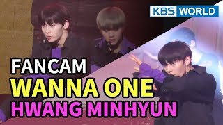 FOCUSED Wanna Ones Hwang Minhyun  Boomerang Music Bank  20180330 [upl. by Oiralih]