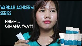 REVIEW JUJUR PRODUK WARDAH ACNEDERM SERIES [upl. by Hallvard]