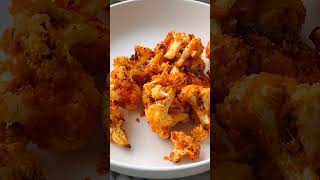 shorts Air Fryer Cauliflower Buffalo Wings [upl. by Nauwaj]