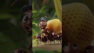 The Ant and the HoneyquotMoral stories in English StoryTikub3to [upl. by Anaela]