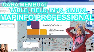 Tutorial Belajar Mapinfo Professional [upl. by Aztirak929]