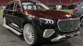 NEW 2024 Mercedes Maybach GLS600 FACELIFT SOUND Interior Exterior Review [upl. by Ahsieken]