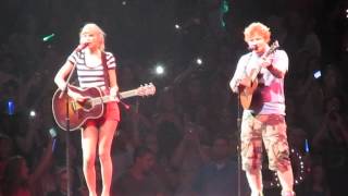 Ed Sheeran and Taylor Swift  Everything Has Changed Kansas City [upl. by Aderb]