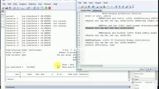 stochastic frontier analysis using STATA for efficiency estimation PART 2 [upl. by Beekman]