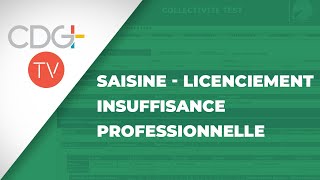 Saisine de CAP  Licenciement pour insuffisance professionnelle [upl. by Summons]