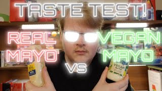 NonVegan Tries Vegan Mayo  Hellmanns Vegan Mayo REVIEW [upl. by Civ756]