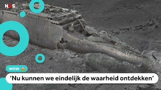 Zo zag je de Titanic nog nooit unieke 3Dbeelden [upl. by Yukio]