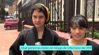 Revela2  ¿Quienes se infectan de VIH vox pop [upl. by Uta]