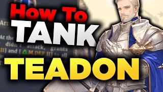 TANKING WITH TEADON Sword of Convallaria Teadon Tanks LIKE NO ONE ELSE SoC [upl. by Scoville756]