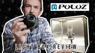 PULUZ foldable LIGHT BOX review  Product photography and video tent on a BUDGET in 2021 [upl. by Cleres]