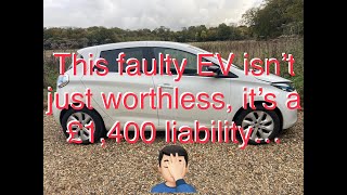 This faulty EV isnt just worthless its a £1400 liability Renault Zoe battery lease mobilise rci [upl. by Uzial]