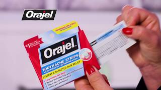 Introducing Orajel Toothache Strips Commercial 30 sec [upl. by Keese730]