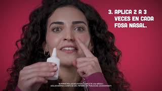 ¿Cómo usar Afrin Adulto spray nasal [upl. by Lezirg]