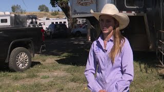 ‘Greatest lifestyle there is’ for Hutchinson family at Wrangler Team Roping Championships [upl. by Xonnel568]