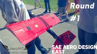 AeroMIT at SAE Aero Design 2015 Micro Class First Flight Round [upl. by Arhaz]