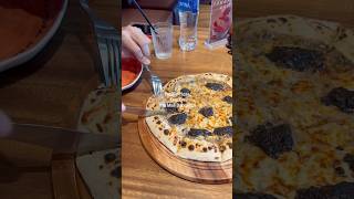 Truffle Pizza at Fam Time 🍄‍🟫🍕🧀 trufflepizza foodvlog diningbangkok [upl. by Uohk]