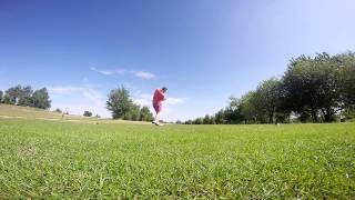 Sam Scarman Driver Swing Slow Mo [upl. by Etteinotna]