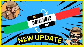 Drillhole EDA Free Tool  NEW UPDATE [upl. by Enajiram]