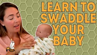 Baby Swaddling Explained newborn babies babysafety [upl. by Kruse]