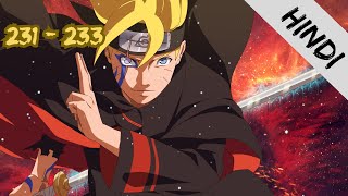 Boruto Ep231233 Explained In Hindi  Anime Explanation  Popular Anime [upl. by Tuchman]