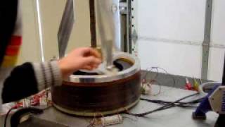 very large magnetic bearing [upl. by Diarmid]