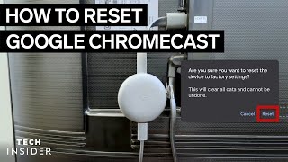 How To Reset Google Chromecast [upl. by Claud]