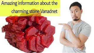 vanadinite crystals Amazing information about the charming stone [upl. by Adnouqal]