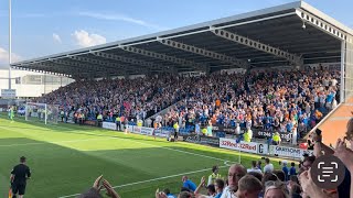 Chesterfield Fans vs Dagenham amp Redbridge FC  Will Grigg Goal 09092023 [upl. by Anse]