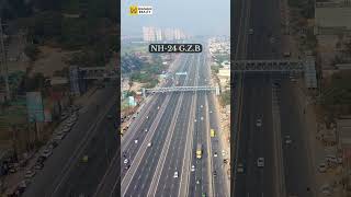 NH 24 Ghaziabad  Ghaziabad Drone View  Ghaziabad City Tour [upl. by Sterrett]