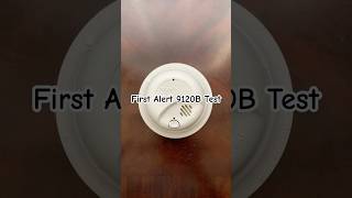 First Alert 9120B Test [upl. by Malory]